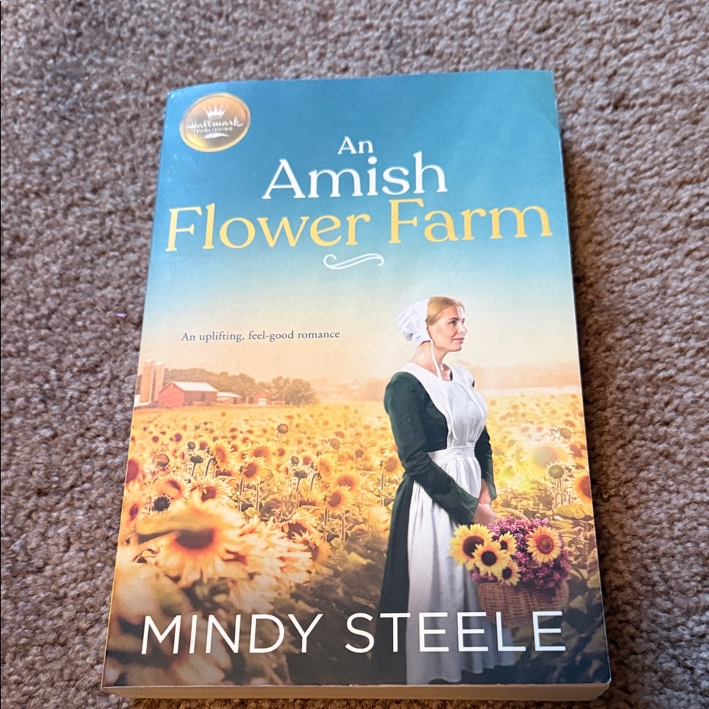 Hallmark Publishing Paperback Book with Yellow Sunflower Back Cover